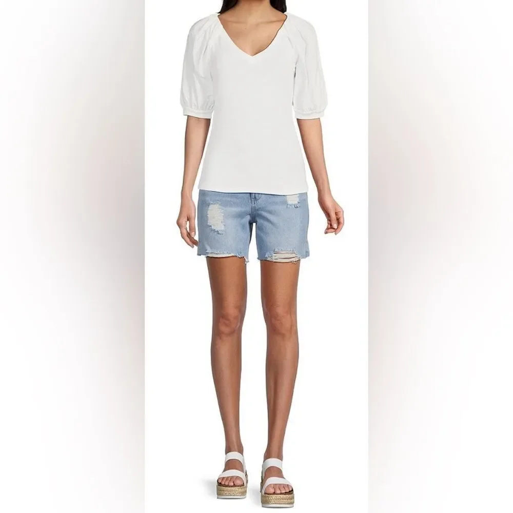 A loves A Brand Juniors Denim Shorts Light Blue Wash Size 26 New w Tags